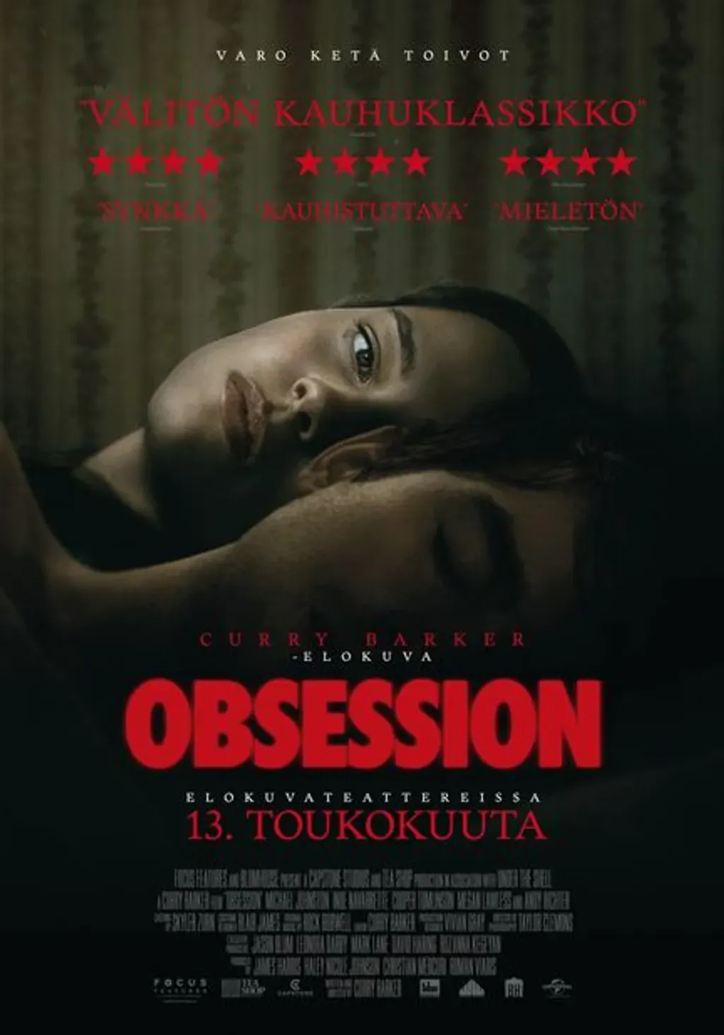 Obsessoen Obsession Esitysajat – Kinoon.fi